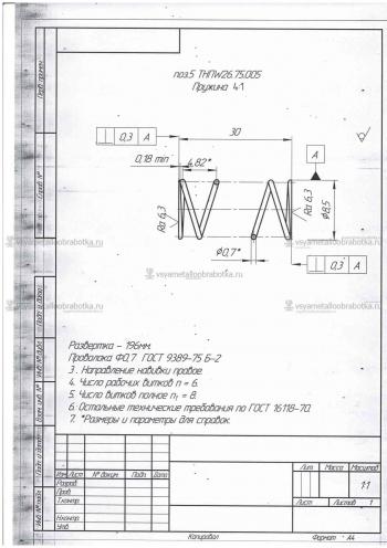 Пружина - 12996